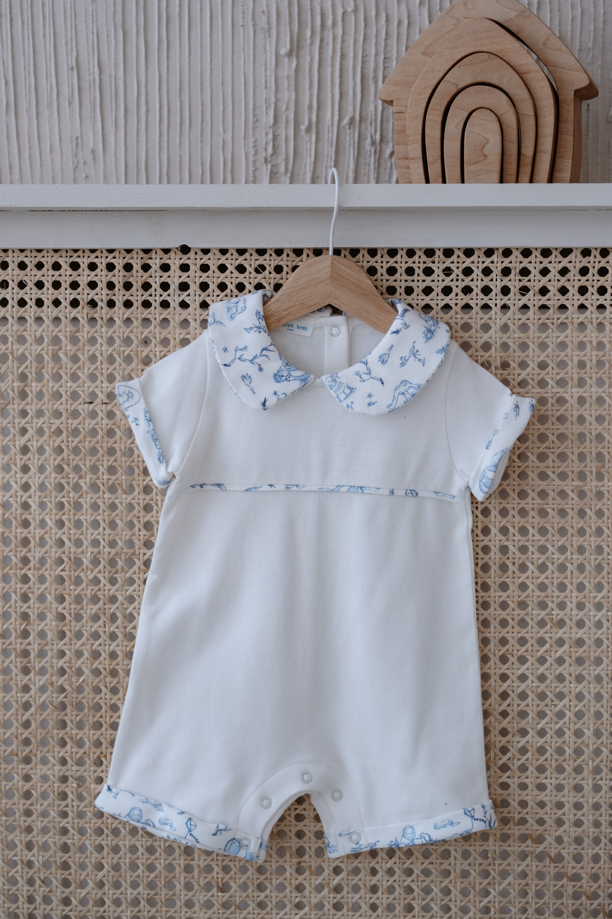 Romper - Toile De Jouy / Mavi