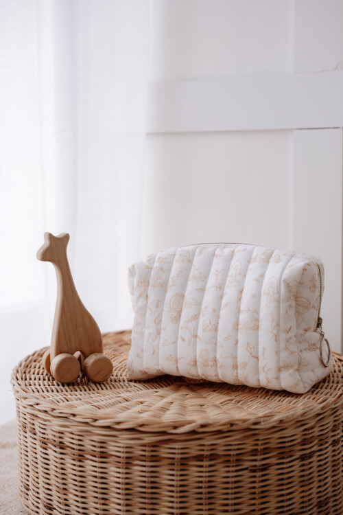 Care Bag - Toile De Jouy / Beige