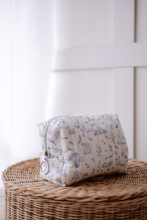 Care Bag - Toile De Jouy / Blue