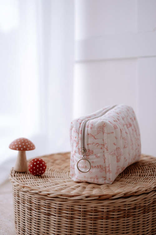 Care Bag - Toile De Jouy / Pink