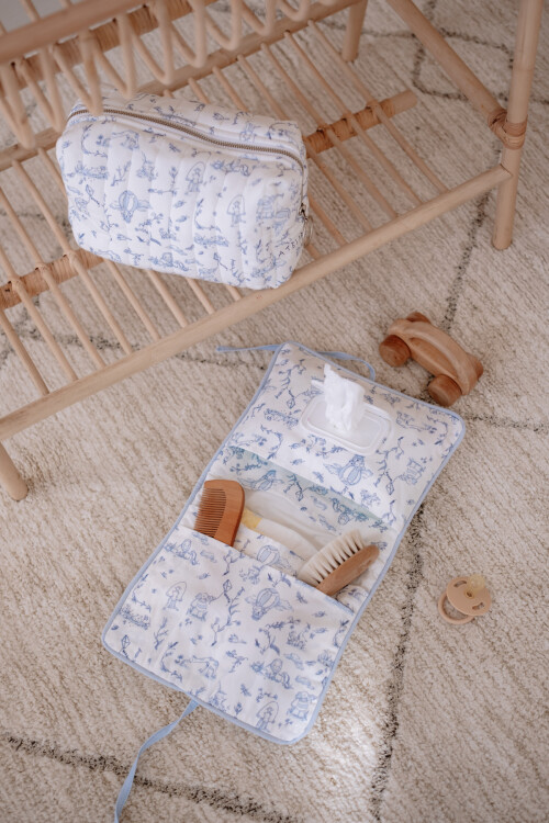 Care Gift Set - Toile De Jouy / Blue