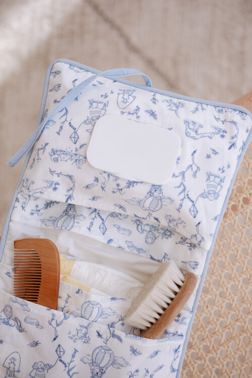 Care Gift Set - Toile De Jouy / Blue