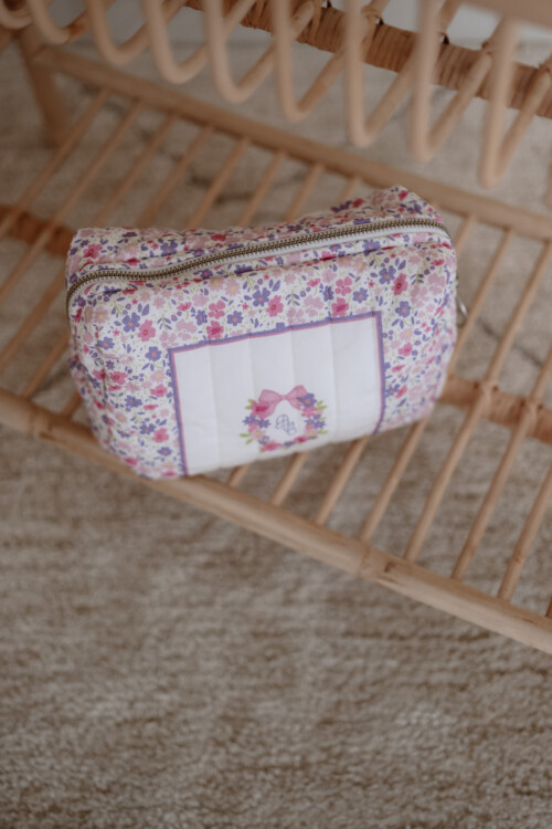 Care Bag - Tiny Flowers / Pink