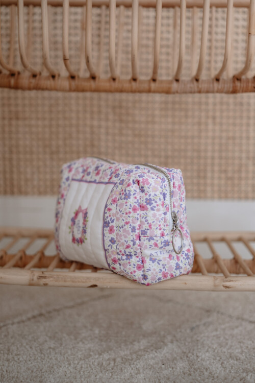 Care Bag - Tiny Flowers / Pink