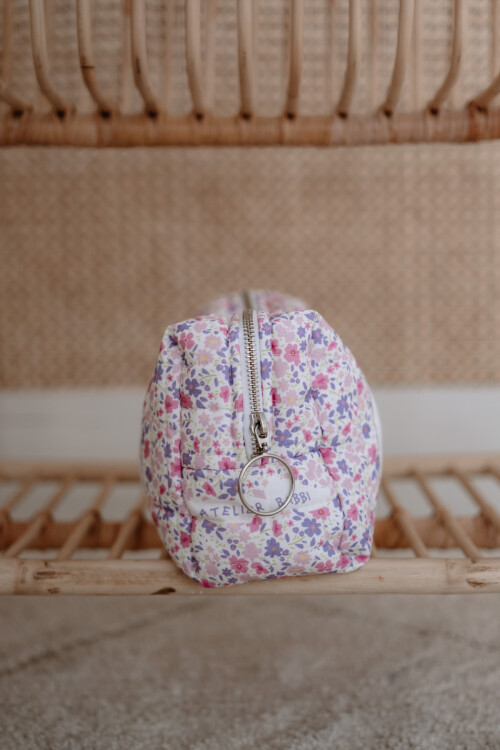 Care Bag - Tiny Flowers / Pink