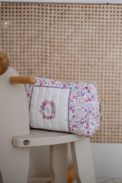 Care Bag - Tiny Flowers / Pink