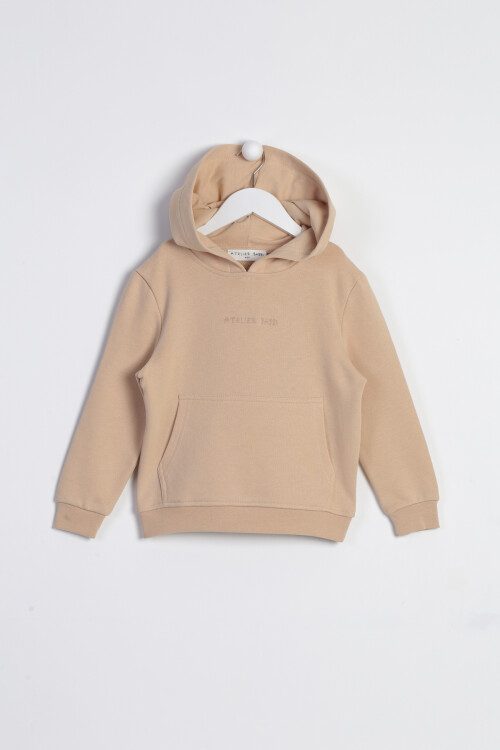 Hoodie - Beige