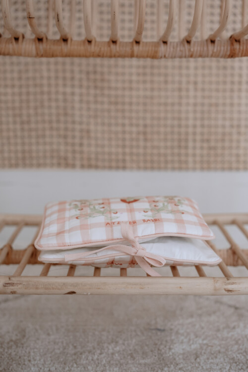 WET WIPES & DIAPER BAG - STRAWBERRY