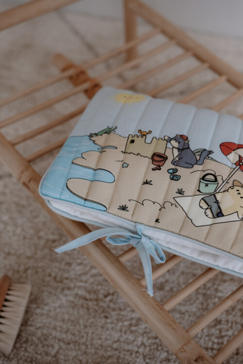 WET WIPES & DIAPER BAG - BEACH/BOY