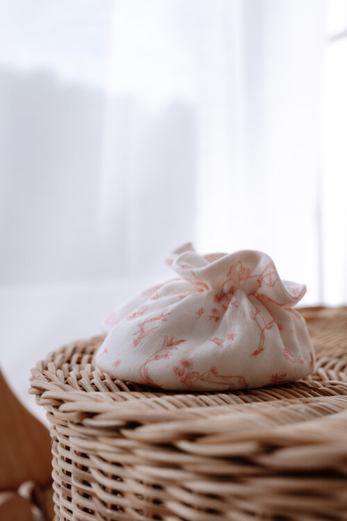 Booties - Toile De Jouy /Pink