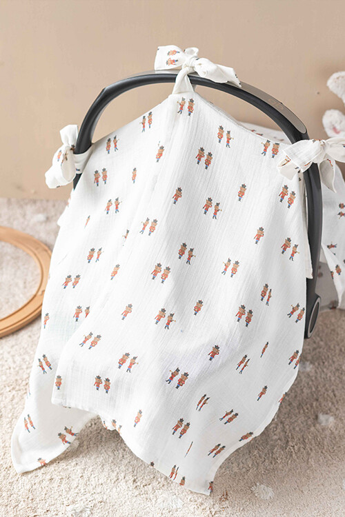 STROLLER BLANKET - TIN SOLDIER