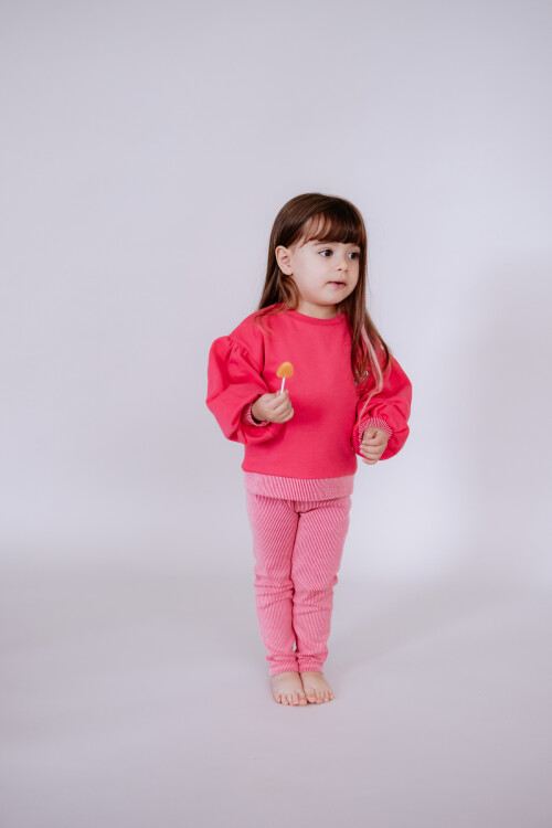 Rita Tracksuit Set  - Red/Pink