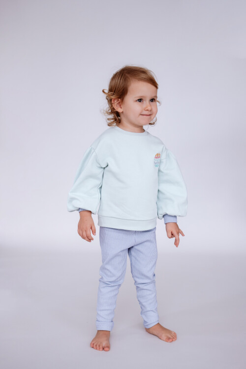 Rita Tracksuit Set - Mint/Lilac