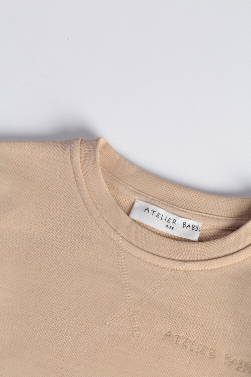 Sweatshirt - Beige