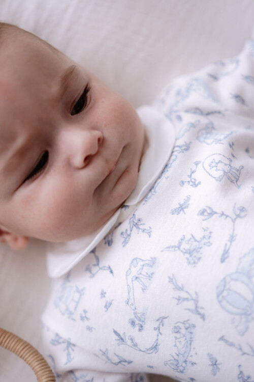 Jumpsuit - Toile De Jouy /Blue