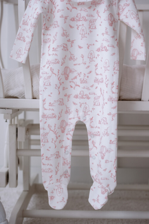 Jumpsuit  - Toile De Jouy / Pink