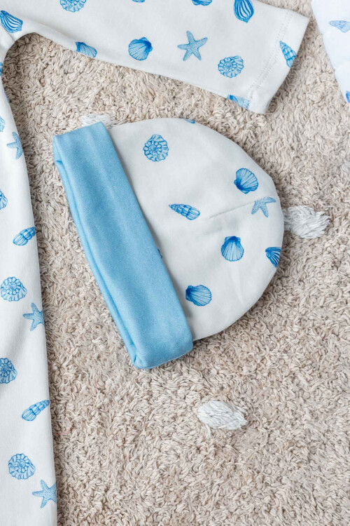 Yenidoğan Şapka - Deniz Kabukları