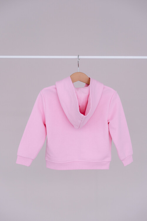 Zip Hoodie - Pink
