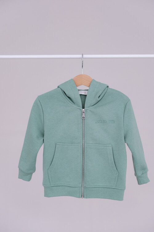 Zip Hoodie - Green