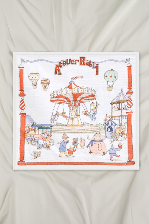 Mouth Cloth Set - 3 Piece / Funfair