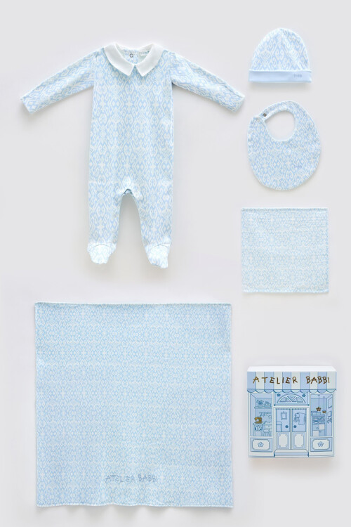 5Li Yenidoğan Seti - İkat / Mavi