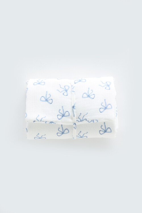 CHANGING MAT - RIBBON/BLUE