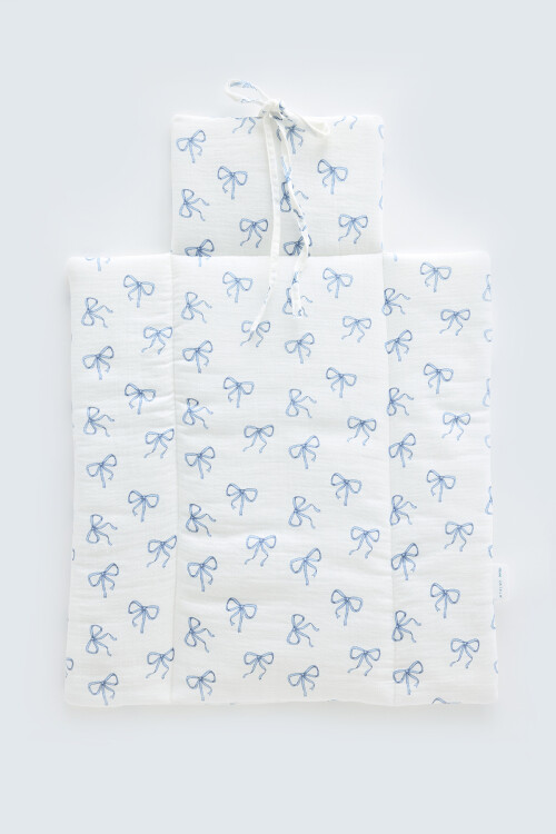 CHANGING MAT - RIBBON/BLUE