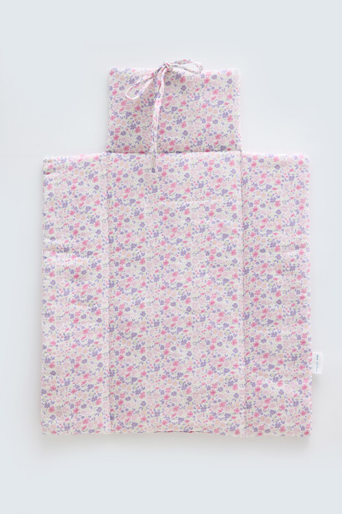 CHANGING MAT - TINY FLOWERS/PINK