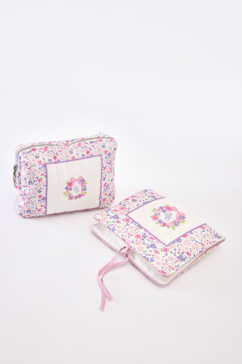 Care Gift Set - Tiny Flowers / Pink