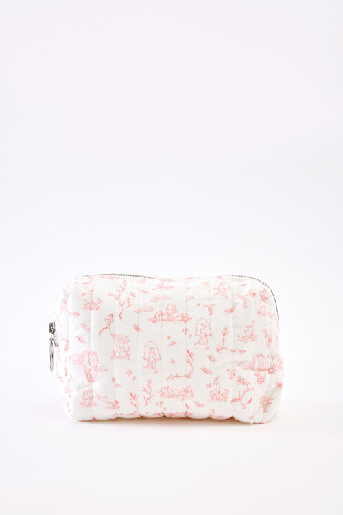 Care Bag - Toile De Jouy / Pink
