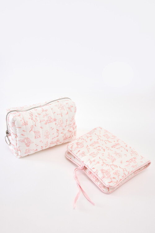 Care Gift Set - Toile De Jouy / Pink