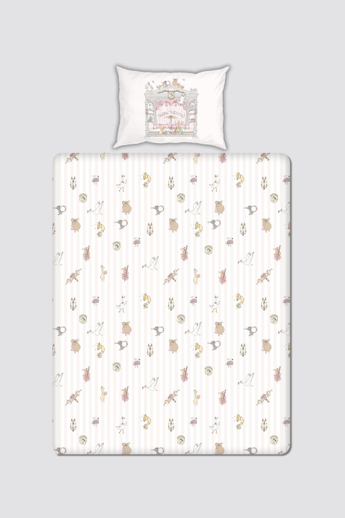 BABY/CHILD SHEET SET - THEATRE / PINK