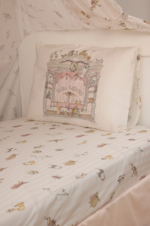 Bebek/Çocuk Çarşaf Seti - Theatre / Pembe