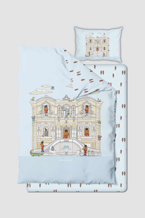 BABY/CHILD DUVET COVER SET - TIN SOLDIER