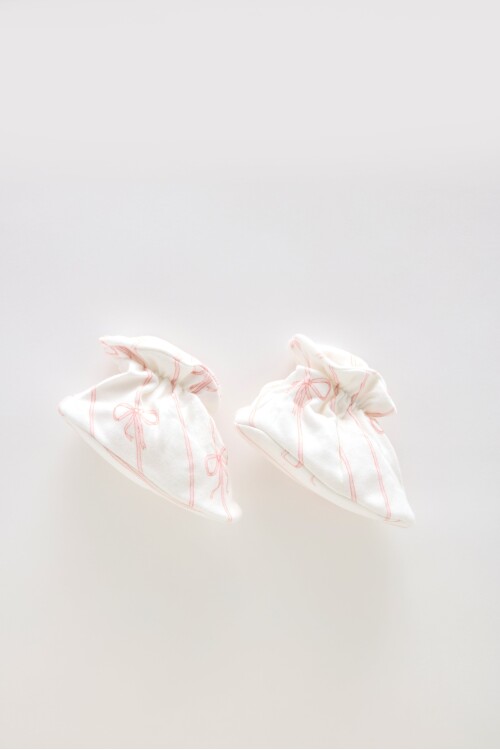 Booties - Ribbon / Pink