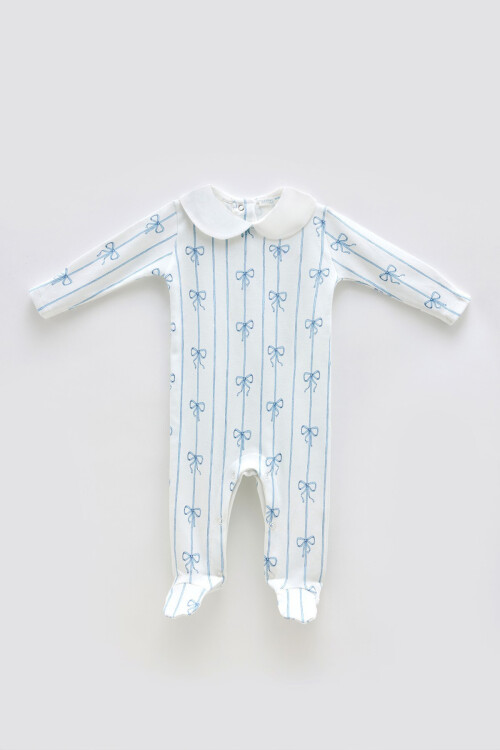 Jumpsuit  - Ribbon/ Blue