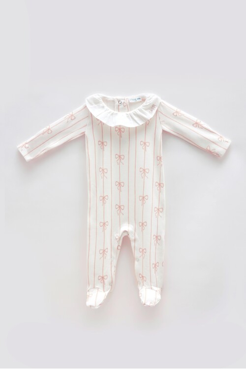 Jumpsuit  - Ribbon / Pink