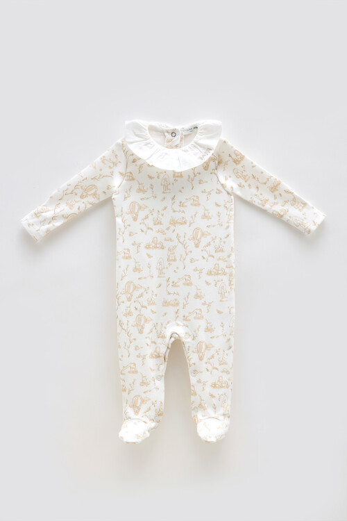 Jumpsuit  - Toile De Jouy / Beige