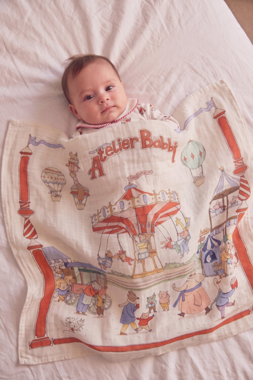 Muslin Swaddle - Funfair