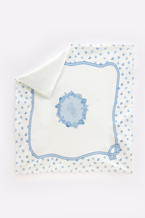 Double Sided Blanket - Sea Shells