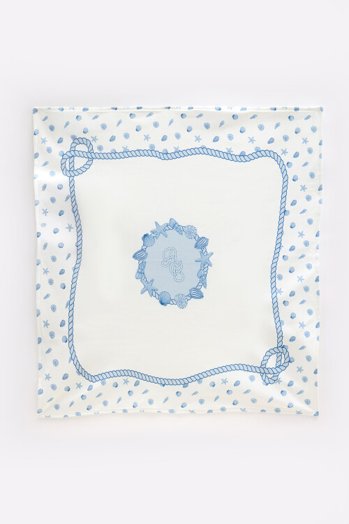 Double Sided Blanket - Sea Shells