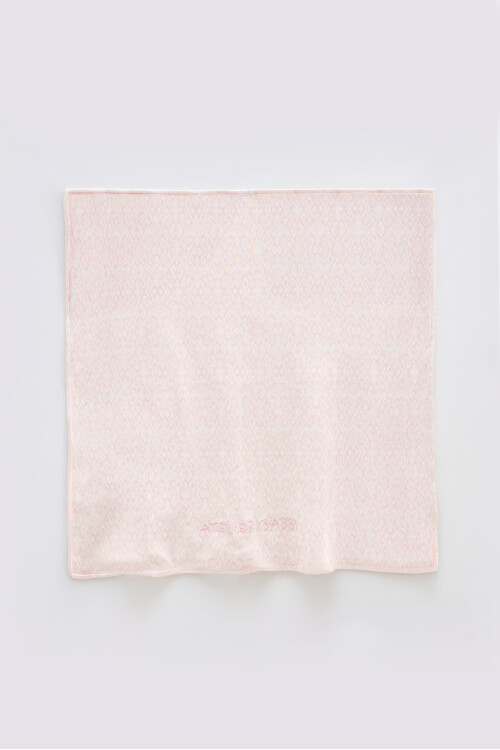 Double Sided Blanket - Ikat / Pink