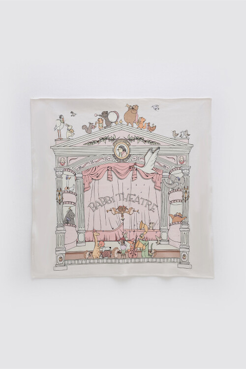 Çift Taraflı Bebek Battaniyesi - Theatre / Pembe