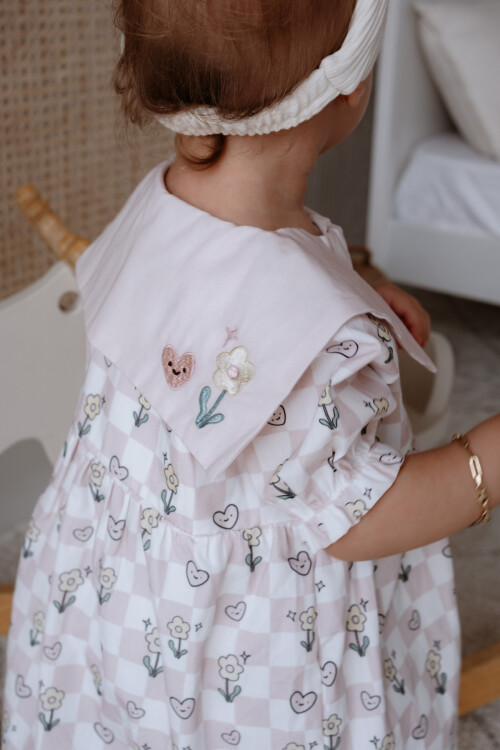 Baby Dress - Checkers