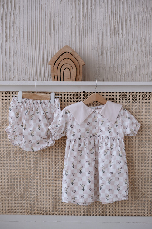 Baby Dress - Checkers