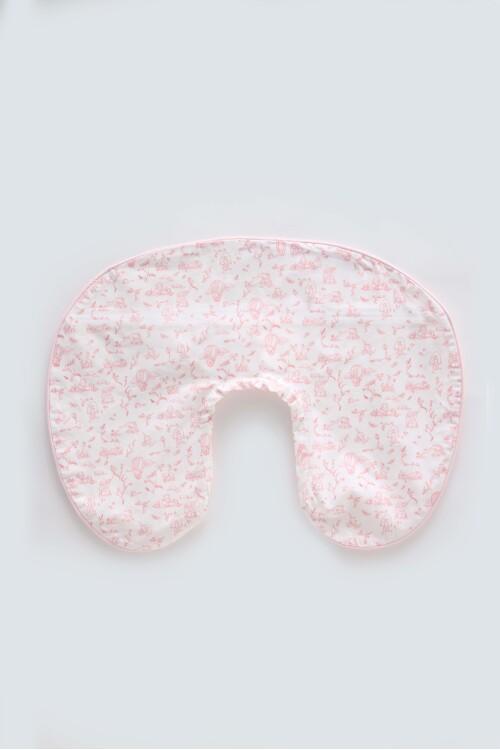 NURSING PILLOW COVER - TOILE DE JOUY / PINK