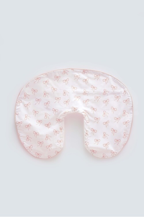 NURSING PILLOW - RIBBON/PINK