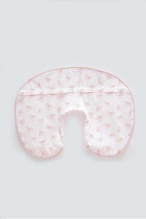 NURSING PILLOW - RIBBON/PINK