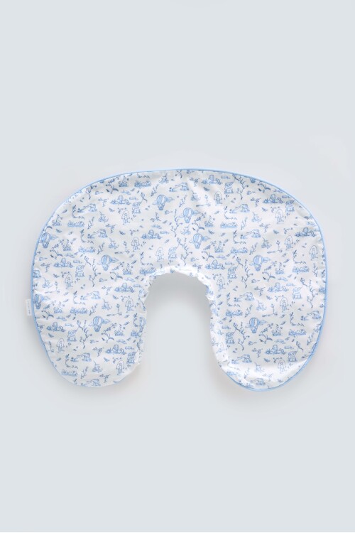 NURSING PILLOW - TOILE DE JOUY/BLUE
