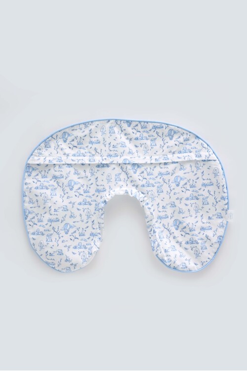 NURSING PILLOW - TOILE DE JOUY/BLUE